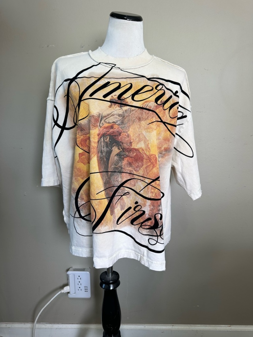 Rare peace‎ unisex, graphic vintage crop tee
